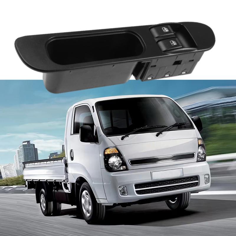 1Pcs Car Window Lifter Switch For Kia K2500 / K2700 / K2700II / K3000 / K3000II 0K63A-66350 8P 12V DC Black Car Accessories