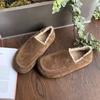 Flats Women's Loafers Shoes Suede Casual Sport Shoes   Cozy Winter Running Cotton Shoes Warm Walking Mujer Zapatillas