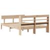 Letto in Legno Massello senza Materasso 160 x 200 cm Legno di Pino