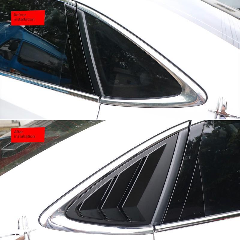 Rear Window Louvers/Air Vent Spoiler for Roewe I6/Ei6/I6Plus Triangular Window