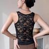 French Sexy Lace Hollow Back Camisole for Women - Early Autumn Collection