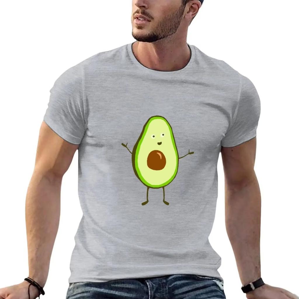 2026 Summer New Mr Avocado Tshirt Customs Design Your Own Shirts Graphic Unisex T Shirt Shirts Unisex Graphic