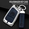Für VOLKSWAGEN Metall Leder Auto Schlüsselhülle Abdeckung Schale Schutz für VW Volkswagen Magotan Magotan GTE Passat B6 B7 B8 CC Arteon