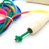 Audio group jump long jump 5m jump rope long jump rope for jump jump rope for group competition practice wooden rainbow colored colorful enthusiasts,