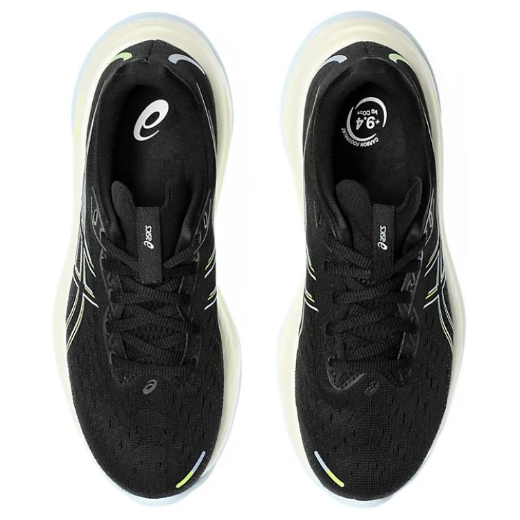 Asics Gel-Cumulus 26 Comfortable Versatile Cushioning Low-Top Running Shoes Women sneaker Black White 1012B599-006