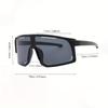 2PCS Large Frame Fashionable Frameless Goggles Suitable for Men and Women Ideal Gift Choice