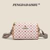 Borsa da Donna Nuova Borsa a Spalla con Stampa Alfabetica Moda Retro Borsa a Cuscino Borsa a Tracolla di Alta Gamma Trendy