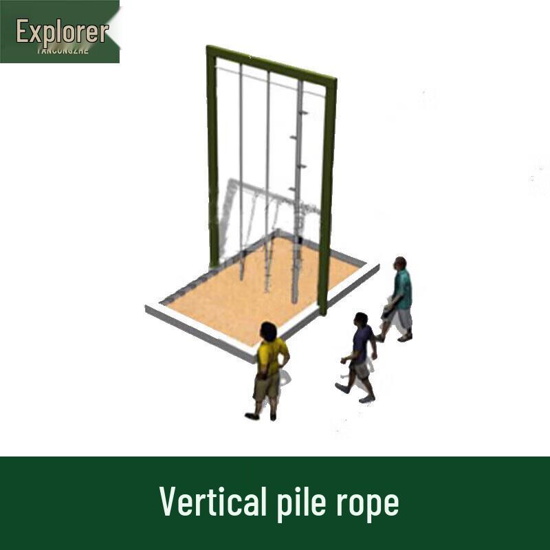 Explorer 500m Vertical Rope Obstacle Training Equipment