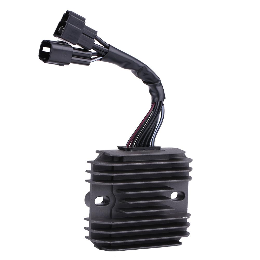 Voltage Regulator Rectifier, Heavy Duty Metal Construction with Heat Sink Fins, Plug and Play, Fit for  R 600 750 2006-2013