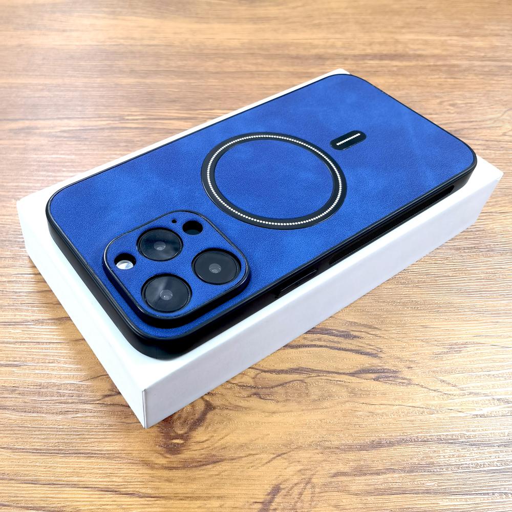 Luxury Leather Retra Case For iPhone 17 16E 16 15 14 13 12 11 Pro Max Air 16Pro 15Pro Magsafe Wireless Charge Mag Safe Cover