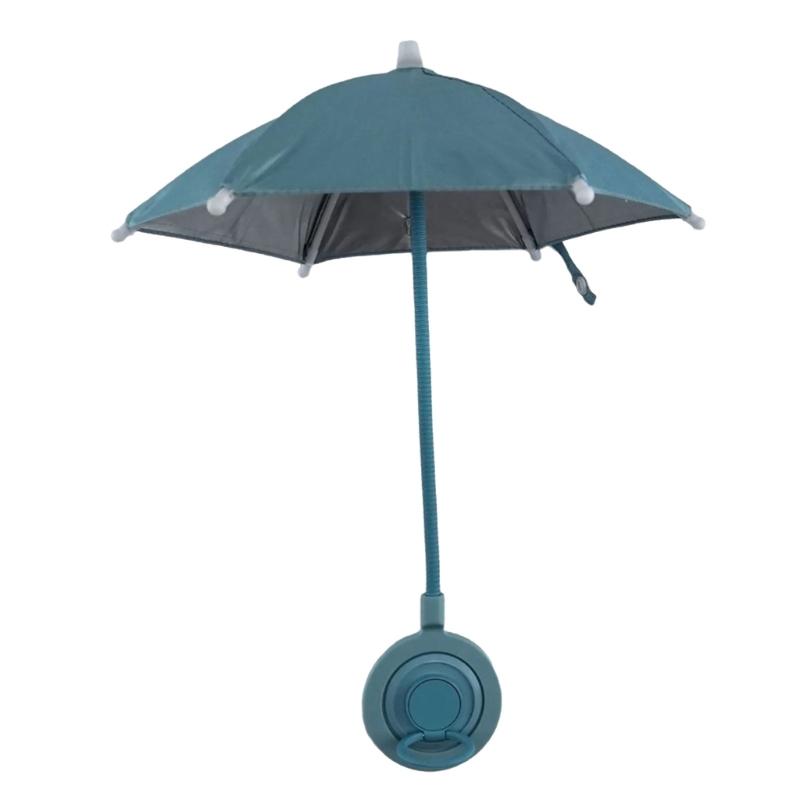 

Magnetic Phone Umbrella For Sun, Umbrella for Smartphone Sun Shade Shield Bendable Cover Anti-Glares синій