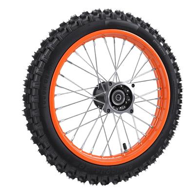 14 Inch Front Wheel Rim Tire Assembly 60 100 14 Tire Inner Tube 12mm Axle Rim Replacement for Tuttio Soleil01 Electric