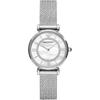 Gianni T-Bar Mother of Pearl Silver Stainless Steel Ladies Quartz AR11319 Watch