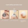 2-Pack Silicone Cleansing Brush with Built-in Dispenser - Multi-Use for Hair, Face, and Body Care Massage