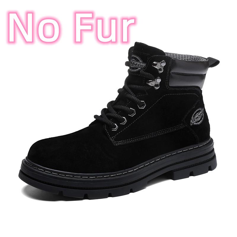 

Новые мужские зимние плюшевые сноубутсы, модные универсальные кроссовки, мужская кожаная дышащая мягкая обувь для ходьбы, мужские мотоциклетные ботинки 38