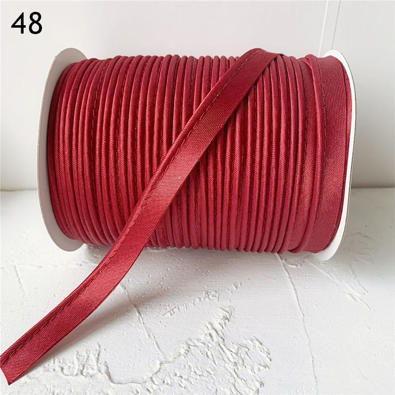 66M Edge Sewing Ribbon Cord Rope For Sofa Curtains Hats Clothes Cheongsam Hemming Garment Sewing DIY Patchwork Hemming Strip