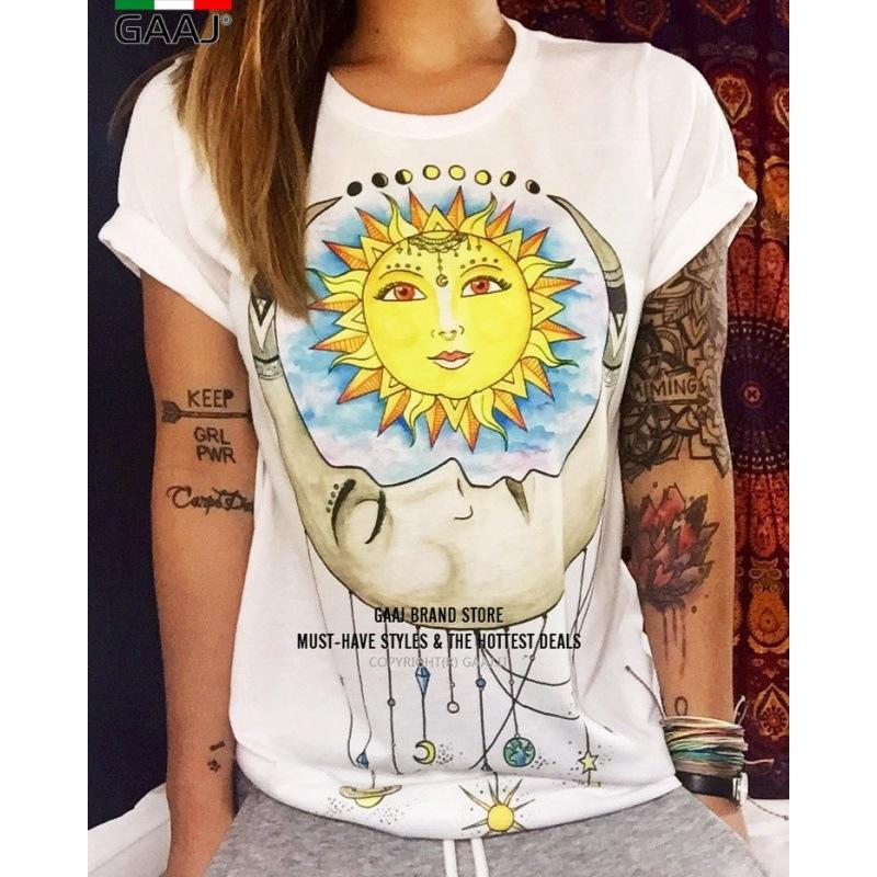 

La Feiqi, футболка с короткими рукавами, женская Tide S-3Xl с изображением. XXXL