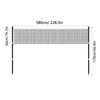 Portable Beach Volleyball Net with Stand and Volleyball for Backyard Outdoor Beach Volleyball  and Net Set