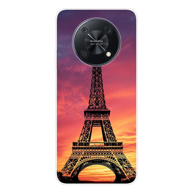 For Huawei nova Y90 Y 90 novaY90 Case Soft Silicone Back Cover Cartoon Phone Case Diversification