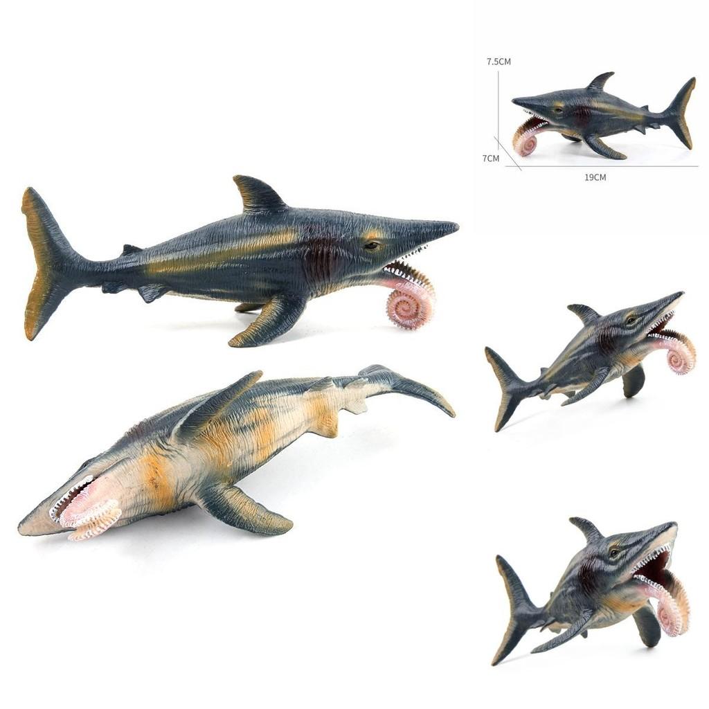 Dinosaur Marine Helicoprion Model For Kids Educational Pvc Realistic Toy