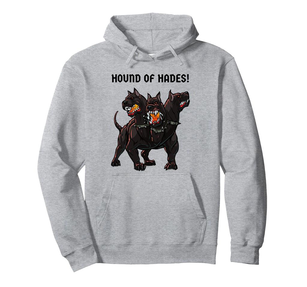 Hades the Hound! Greek Mythical Creature Underworld Cerberus Hoodie