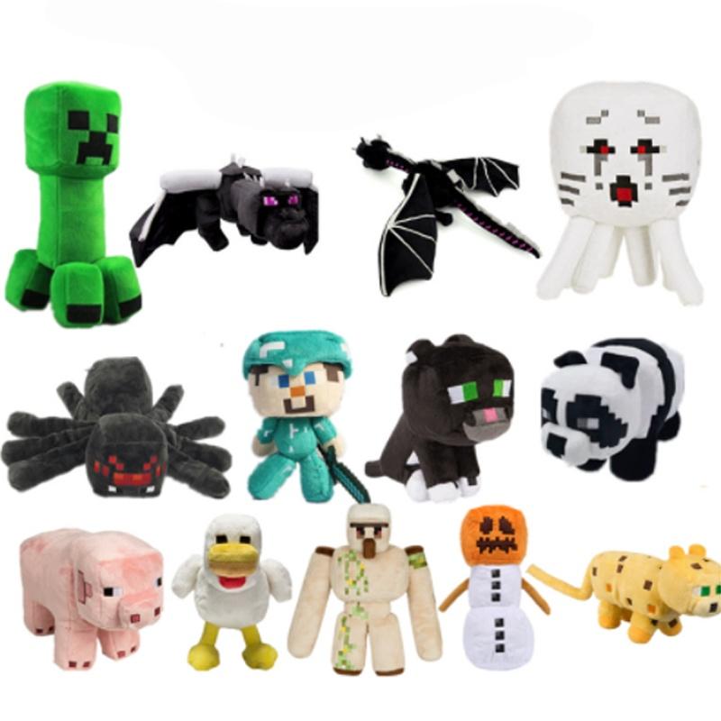 Minecraft Stuffed Animal Soft Plush Toypixel Doll Perfect Bedroom Decor For Kids And Adults