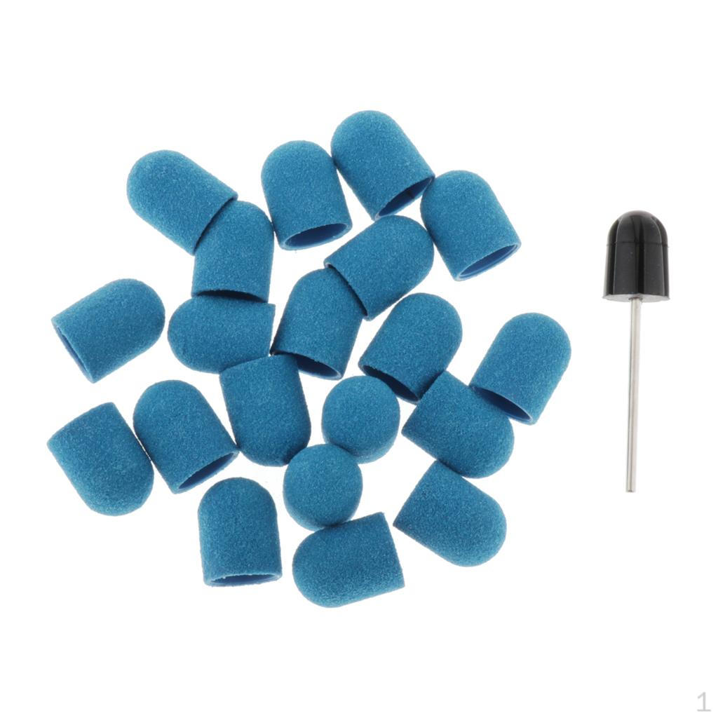 

Комплект шлифовальных лент, 2 насадки, колпачки для полировальных файлов 10x15 мм синий