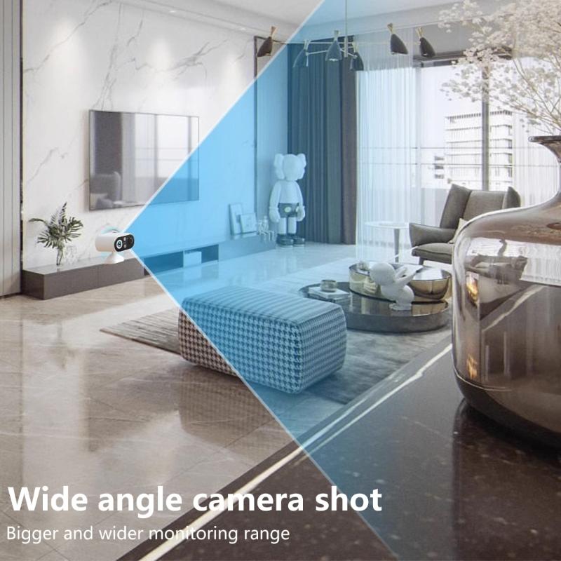 Indoor Security Camera 1080P With Night Motion Tracking Voice Intercoms Remote Alarm Low Power WIFI Camera