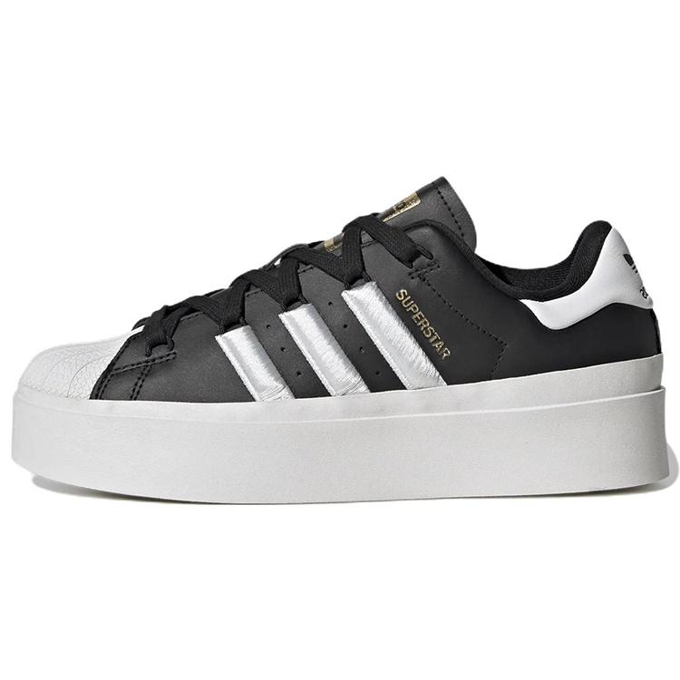 (WMNS) adidas Originals Superstar Bonega Black Gold Metallic Women s GX1841 EU 39⅓