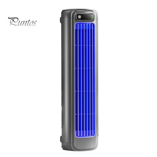 

Перезаряжаемый башенный вентилятор Персональный кондиционер с 3 скоростями Мощный воздушный поток Низкий уровень шума Регулируемый настольный электрический вентилятор охлаждения Direct Power серый