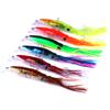 14cm Plastic Squid Tape Crankbait With Tassel Fishing Lures Tackle Fishing Bait