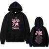 Sely Love World Tour Double Sided Print Hoodie Male Casual