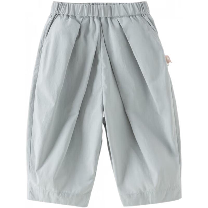 DAVE&BELLA Kids' Summer Cropped Casual Pants