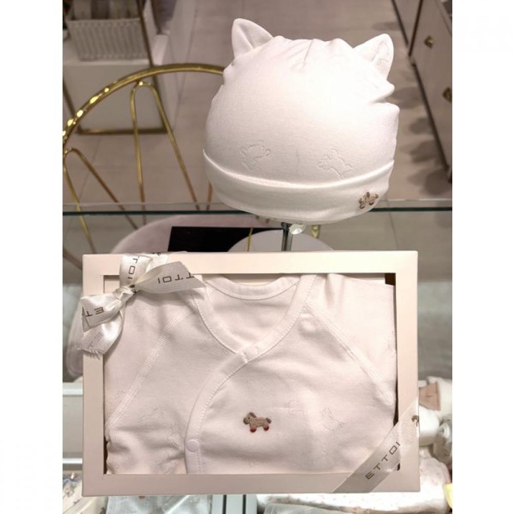 

Ettoi Baby Bodysuit X Beanie Set 07t117001s2 white/3M(60)