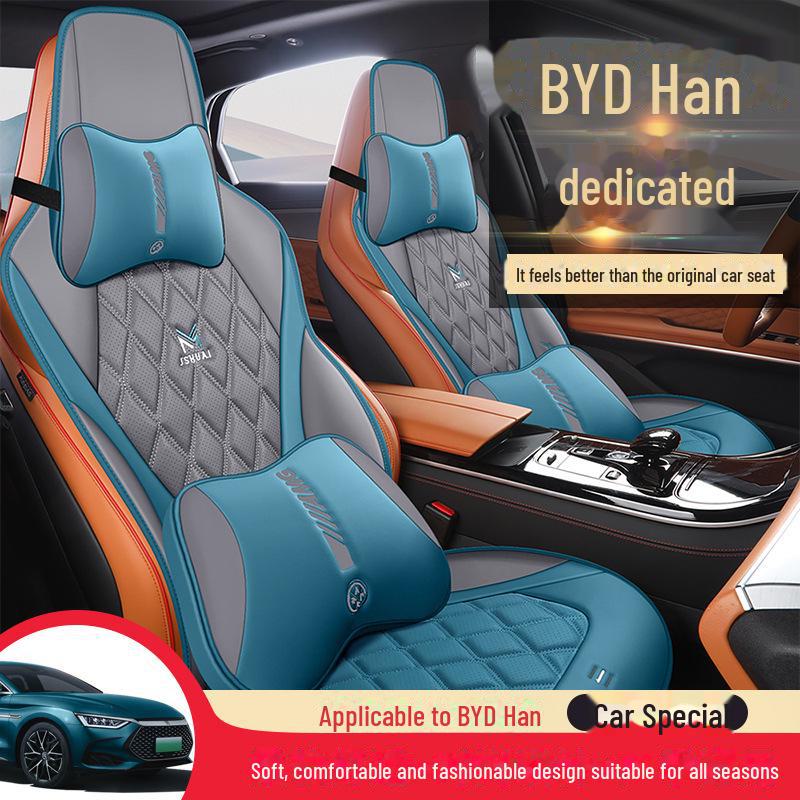 

BYD Han DMI & EV Rear Seat Cushion - Four Seasons Half-Pack Cover Custom Fit