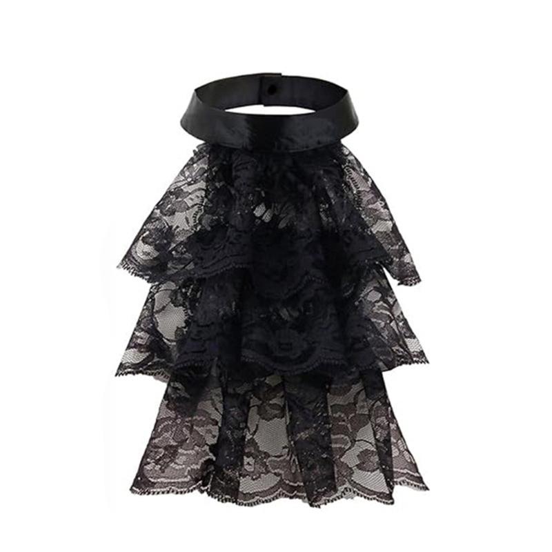 Frill Wristband Collar Perfect For Cosplay, Stage Performances, And Costume Parties Halloween Photo Props