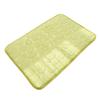 Coral Velvet Floor Mat, with Pebble Pattern Bathroom Carpet, Absorbent Non-Slip Door Mat for Bathroom Entryway Kitchen