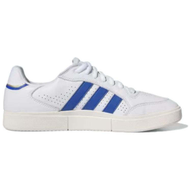 Adidas Tyshawn Low White Royal Blue Men Sneakers Cloud-White Crystal-White IE3128