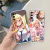 RP45 M-Marin K-Kitagawa Transparent Phone Case for Motorola Moto G7 G8 G9 G84 G85 G73 G24 G15 Z2 Play Power Plus