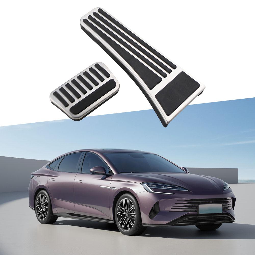 Car Pedals for BYD Seal 6 Sealion 7 2024 DENZA D9 Accelerator Pedal Cover Brake Foot Rest Pad No Drill Anti Skid Auto Guards