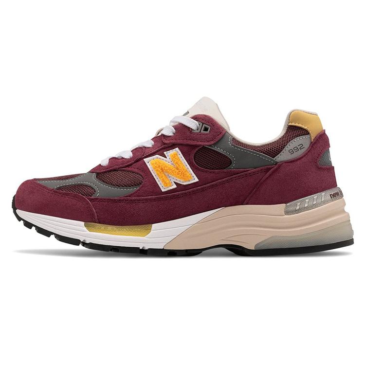 

Кроссовки New Balance 992 Бордовый Золотой(M992CA) 41.5