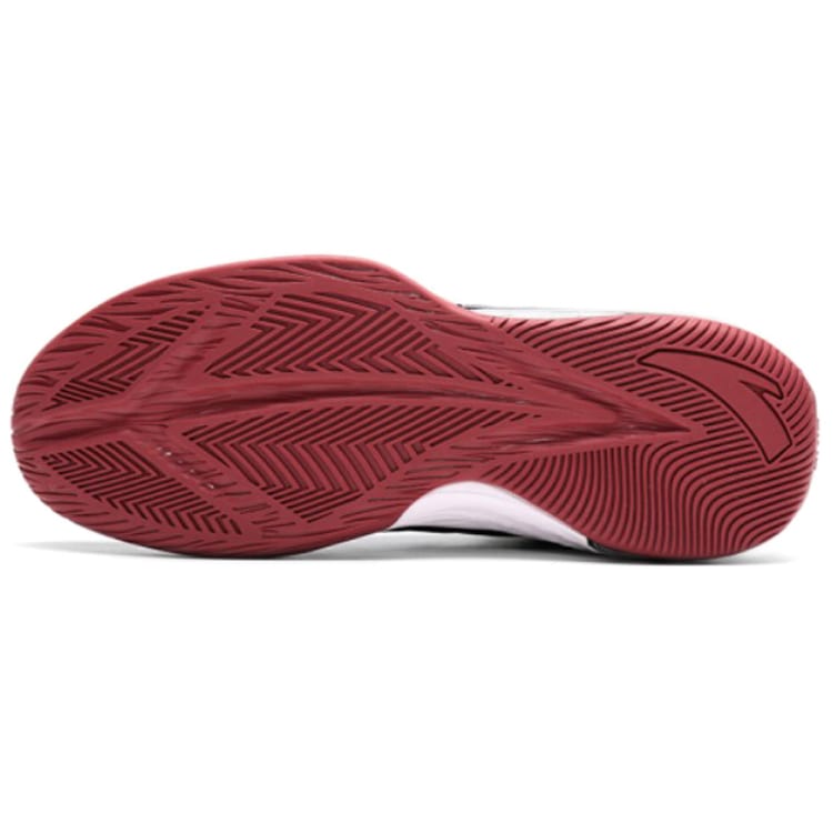 ANTA Basketball Collection Basketball Shoes Men's Mid Top Black/White/Red 91631101-3