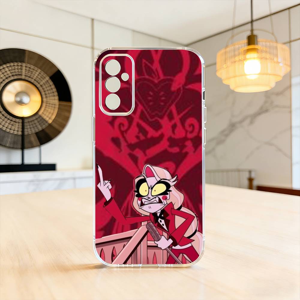 

Hazbin Hotel Чарли Морнингстар Чехол для телефона для Samsung A10, 12, 20, 21S, 30, 31, 40, 50, 51, 52, 70, 71 Прозрачная крышка Samsung a10