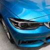 2Pcs ABS Gloss Evil Headlight Eyebrows Eyelid For BMW 4 Series F32 F33 F36 M4 420d 420i 425d 430i 435i 440i 2013- Tuning
