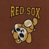 New MLB Boston Red Sox Frowning Bear Collection Sweatshirt Unisex Light Brown 3AHDE0146-43BRL