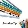 8pcs of erasable cartoon gel pens, for note-taking, marking gel pens, learning color annotation pens, school supplies