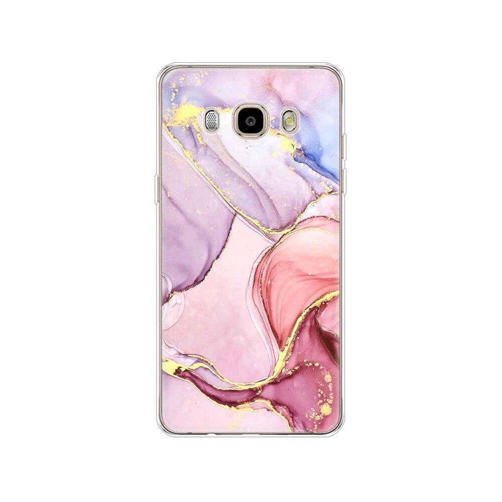 Case FOR Samsung Galaxy J7 J5 2016 Case J710 510F Cover FOR Samsung J7 J5 2016 Case Shell Winter Snow Christmas