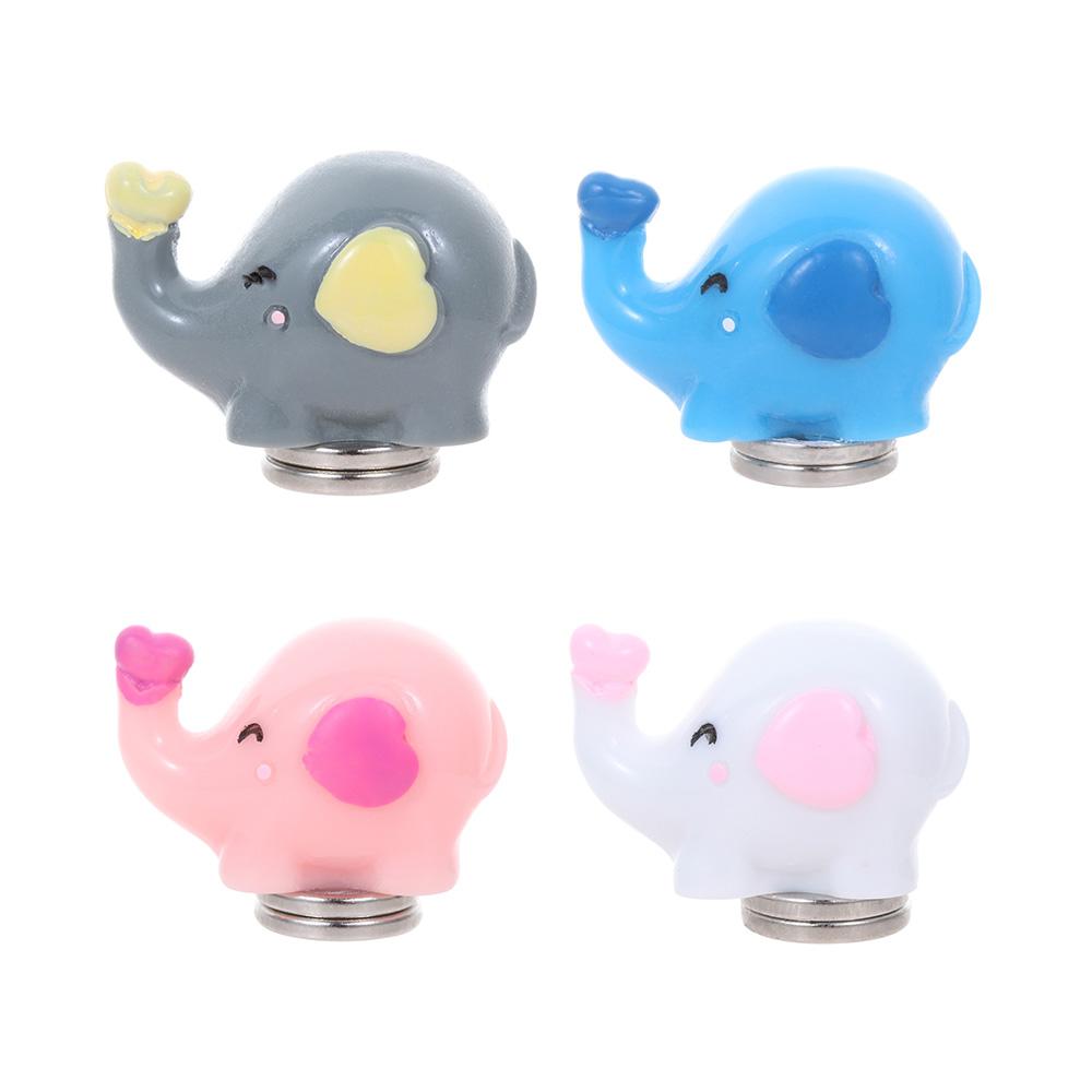 1 PC New Cute 5D Diamond Painting Tools Rainbow Clouds Elephant Magnet Cover Minder for Parchment Paper Cover Holder Accessories