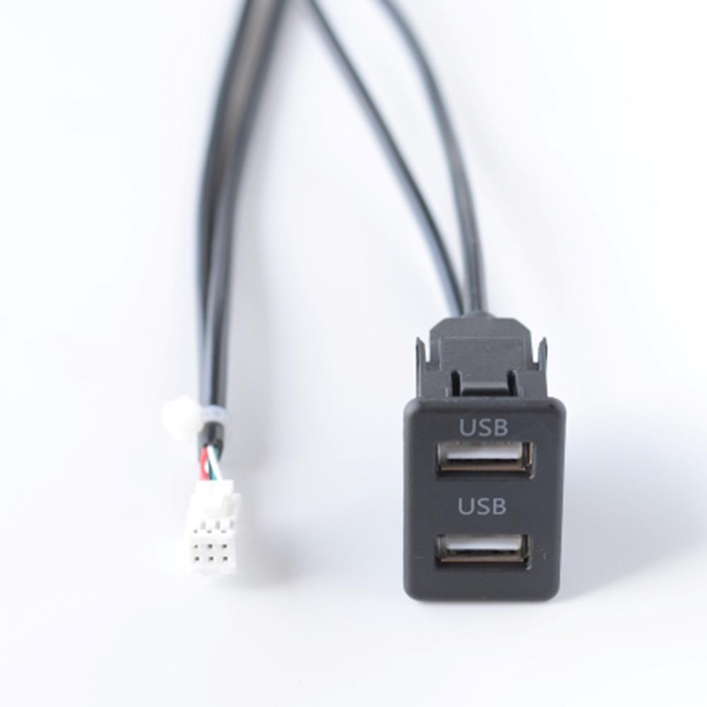 6-Pin USB-Anschluss Auto-Navigation USB-Schnittstelle Doppel-USB-Panel