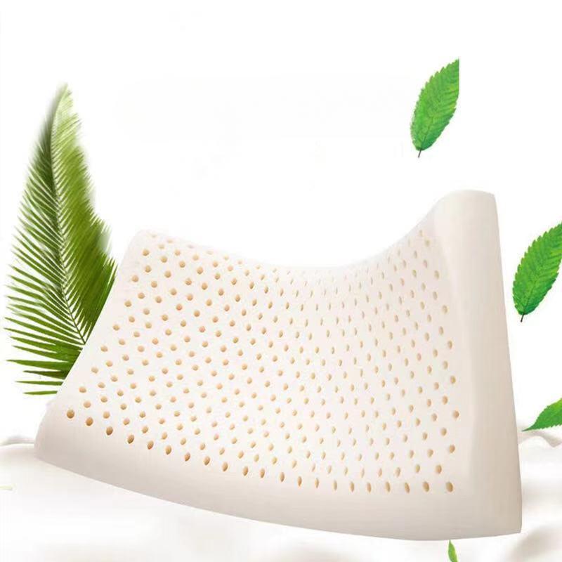 Natural Children's Latex Pillow Student Neck Pillow Baby Latex Low Pillow Teen Summer